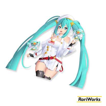 Stiker - Racing Miku 2023
