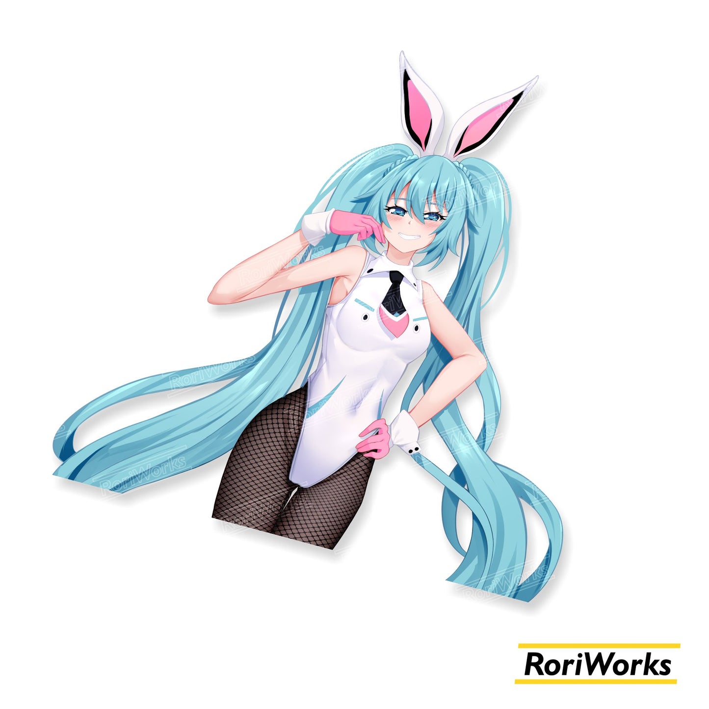 Stiker - Miku Hatsune (Bunny)