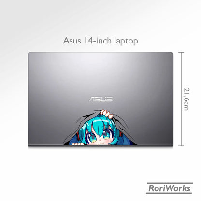 Stiker Intip - Miku Hatsune