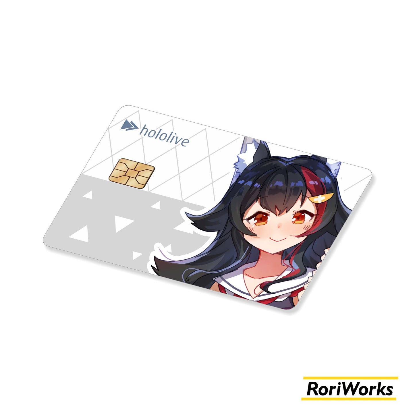 Stiker Kartu - Mio Ookami