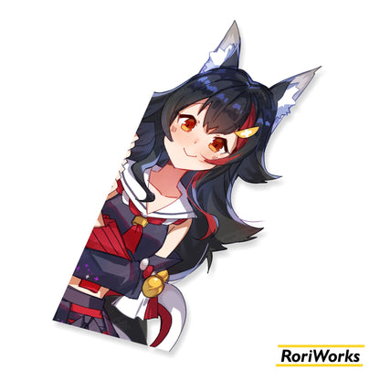 Stiker Intip - Mio Ookami