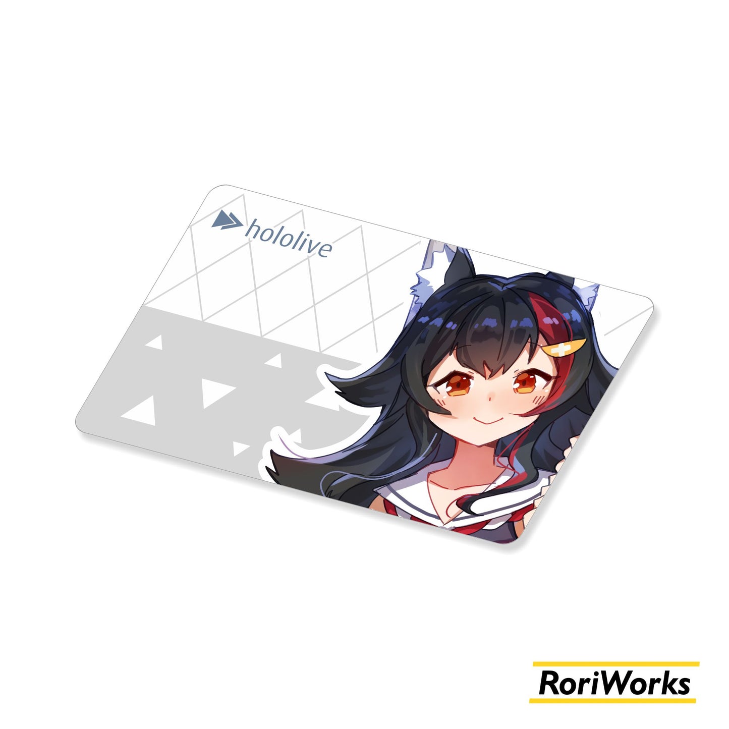 Stiker Kartu - Mio Ookami