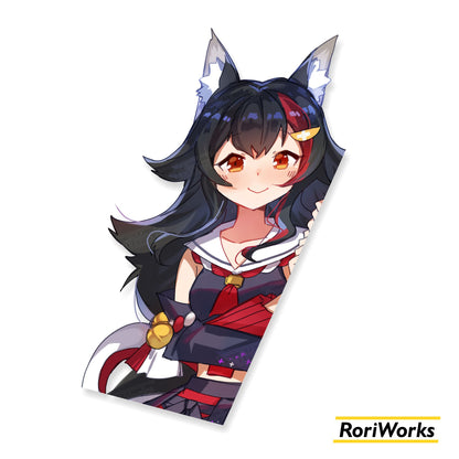 Stiker Intip - Mio Ookami