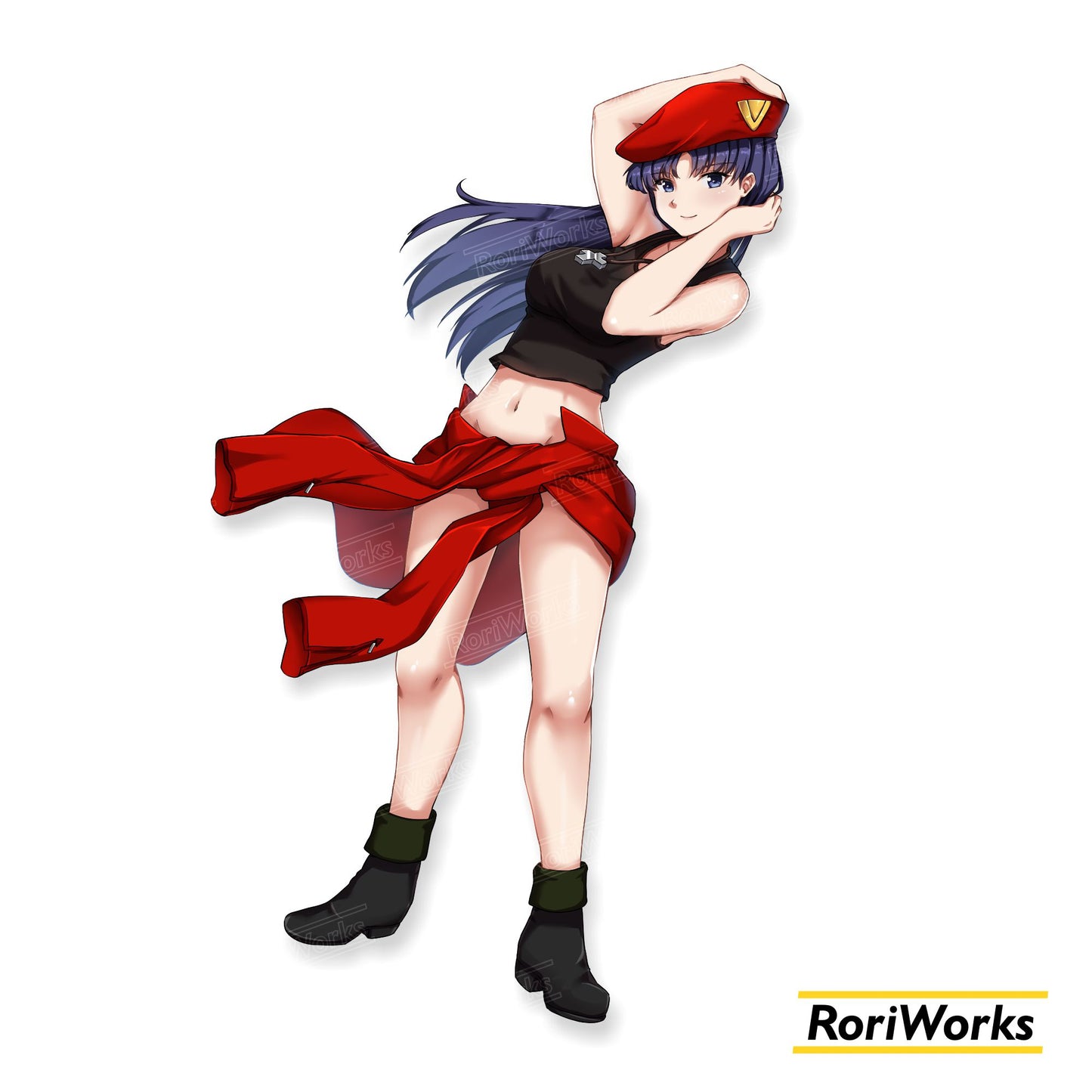 Stiker - Misato Katsuragi (Half Suit)