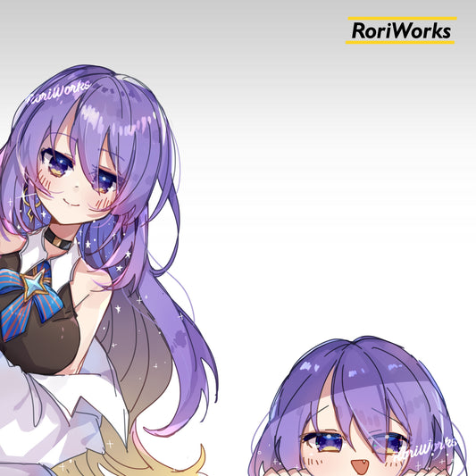 Stiker Intip Moona Hoshinova | Hololive