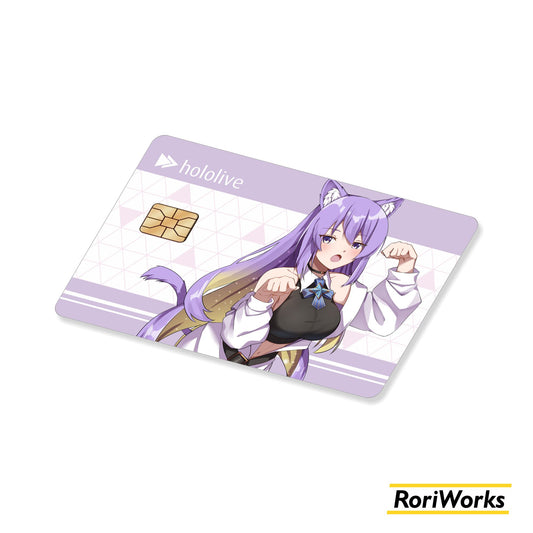 Stiker Kartu - Moona Hoshinova (Neko)