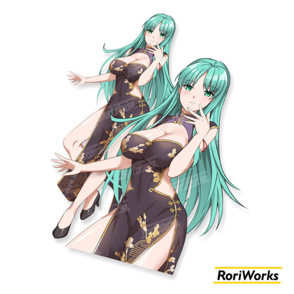 Stiker - Morrigan Aensland (Cheongsam)