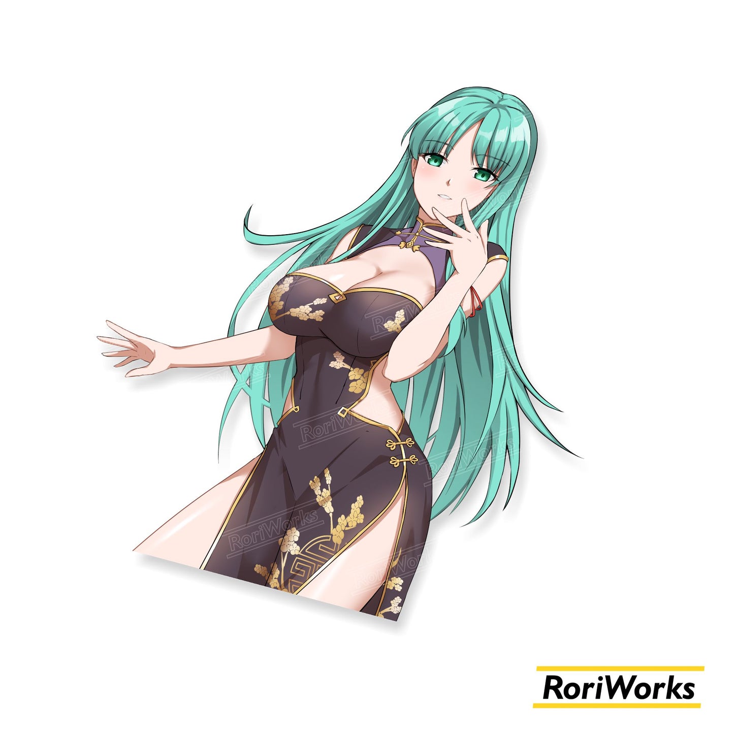 Stiker - Morrigan Aensland (Cheongsam)