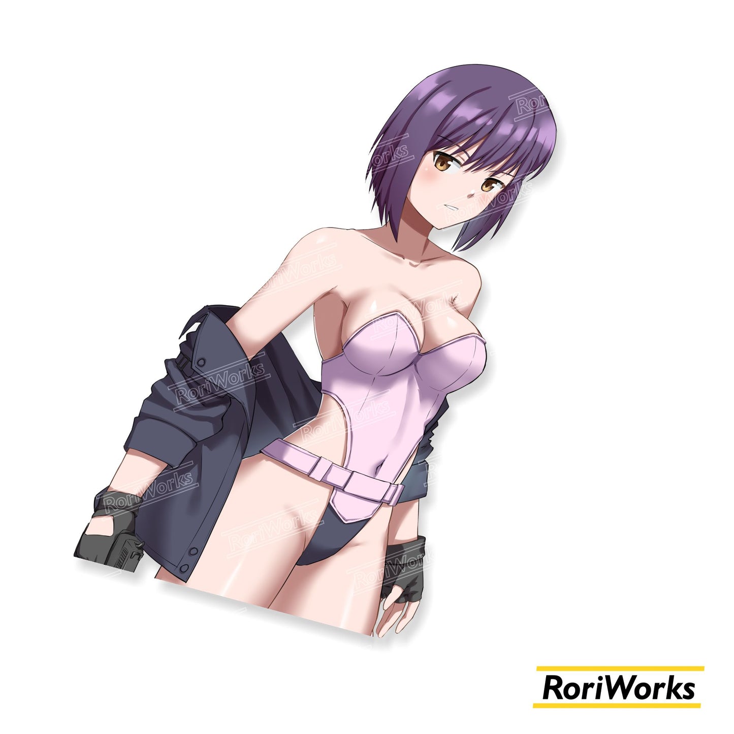 Stiker - Motoko Kusanagi
