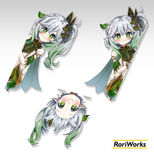 Stiker Intip Nahida | Genshin Impact