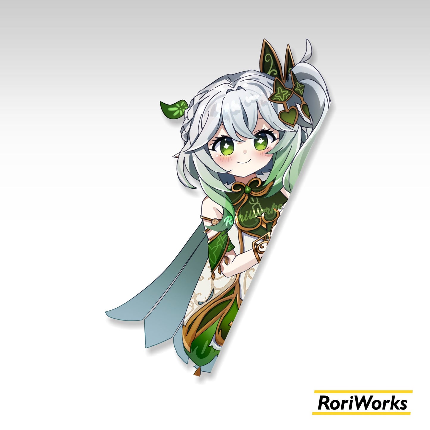 Stiker Intip Nahida | Genshin Impact