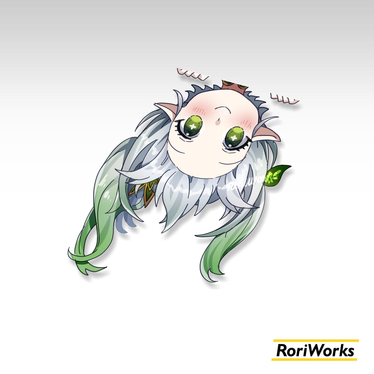 Stiker Intip Nahida | Genshin Impact