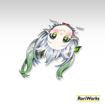 Stiker Intip Nahida | Genshin Impact
