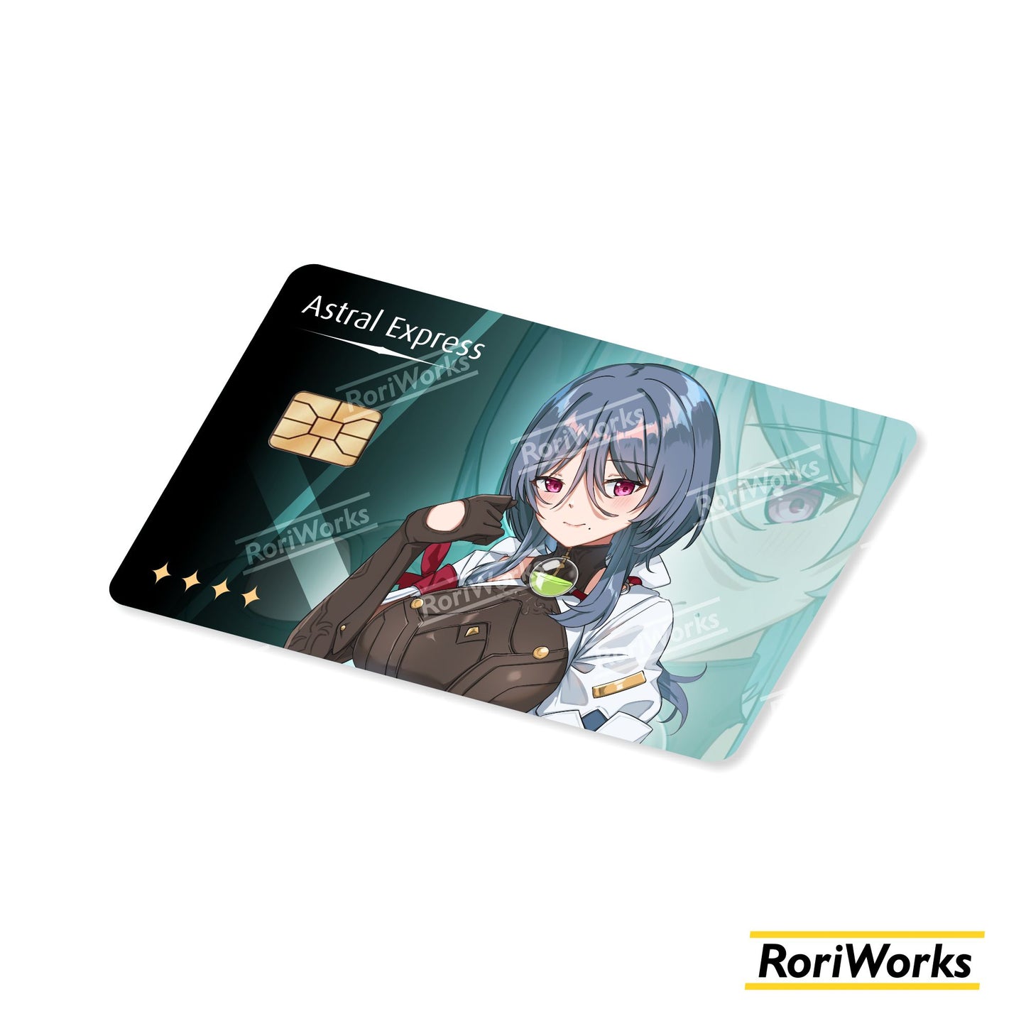 Stiker Kartu - Natasha