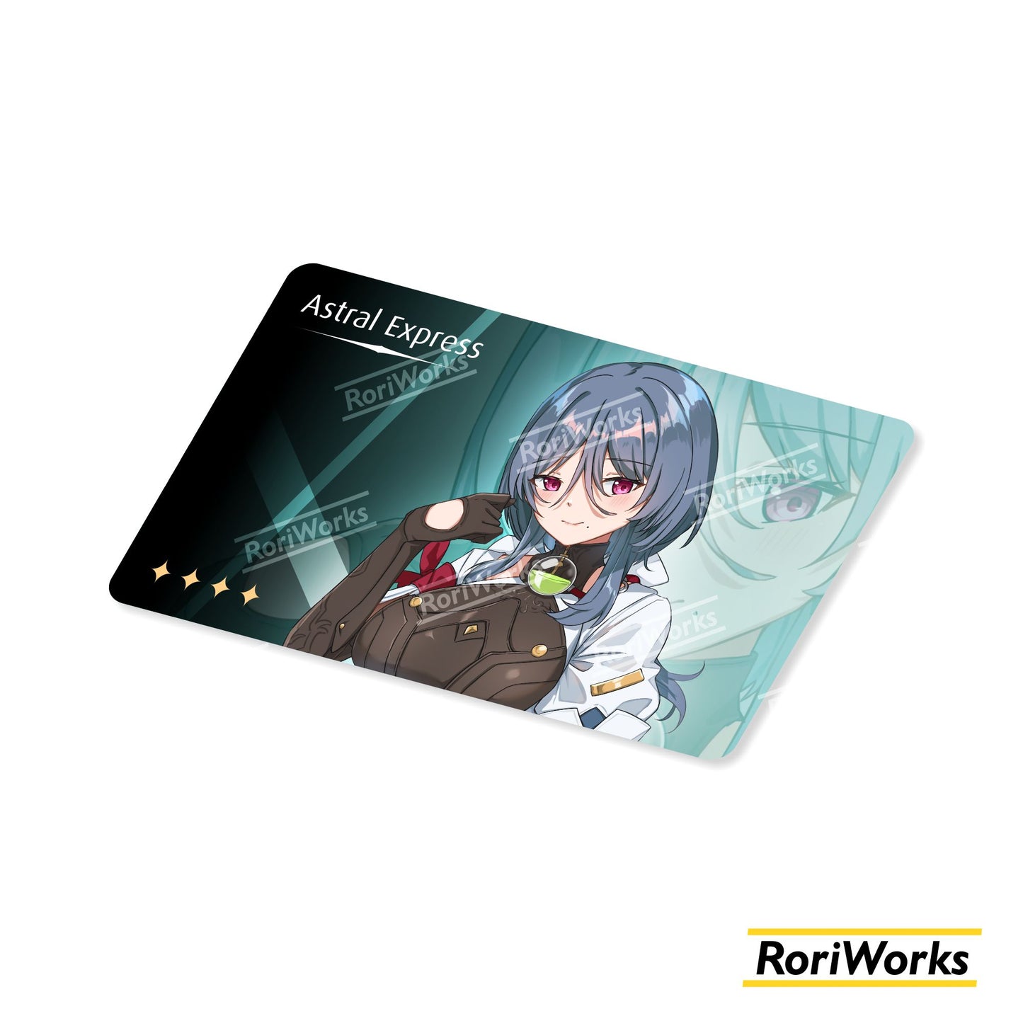 Stiker Kartu - Natasha