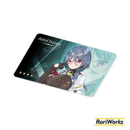 Stiker Kartu - Natasha