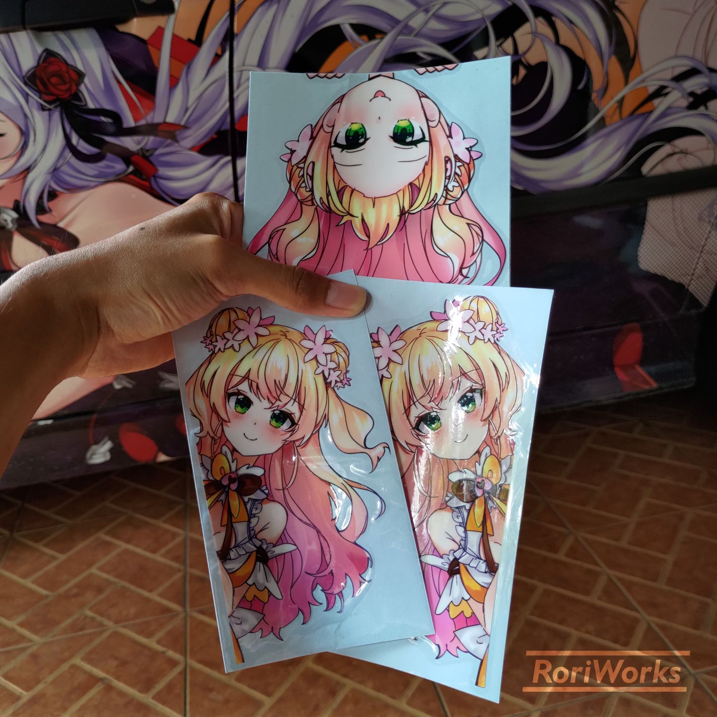 Stiker Intip Nene Momosuzu | Hololive