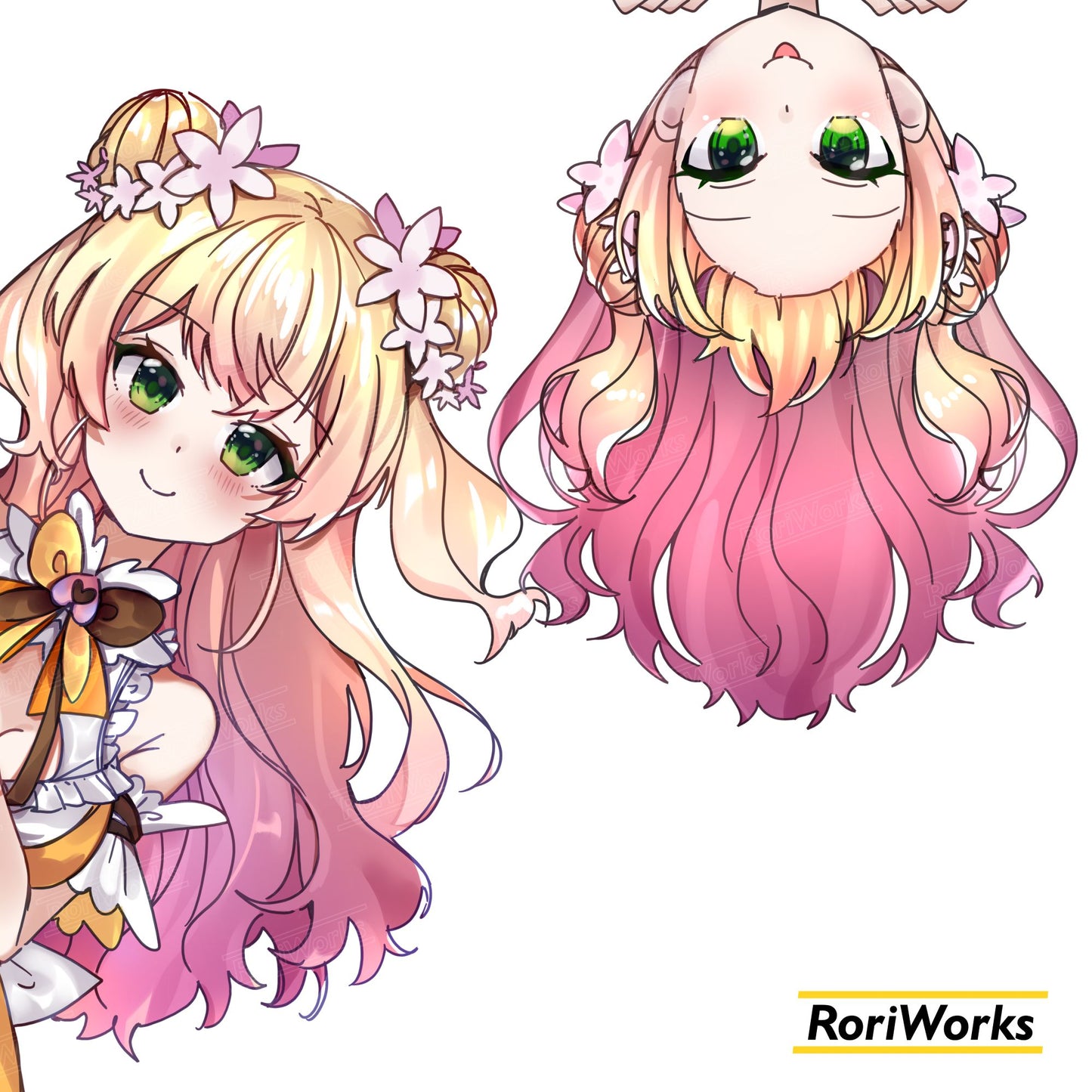 Stiker Intip - Nene Momosuzu