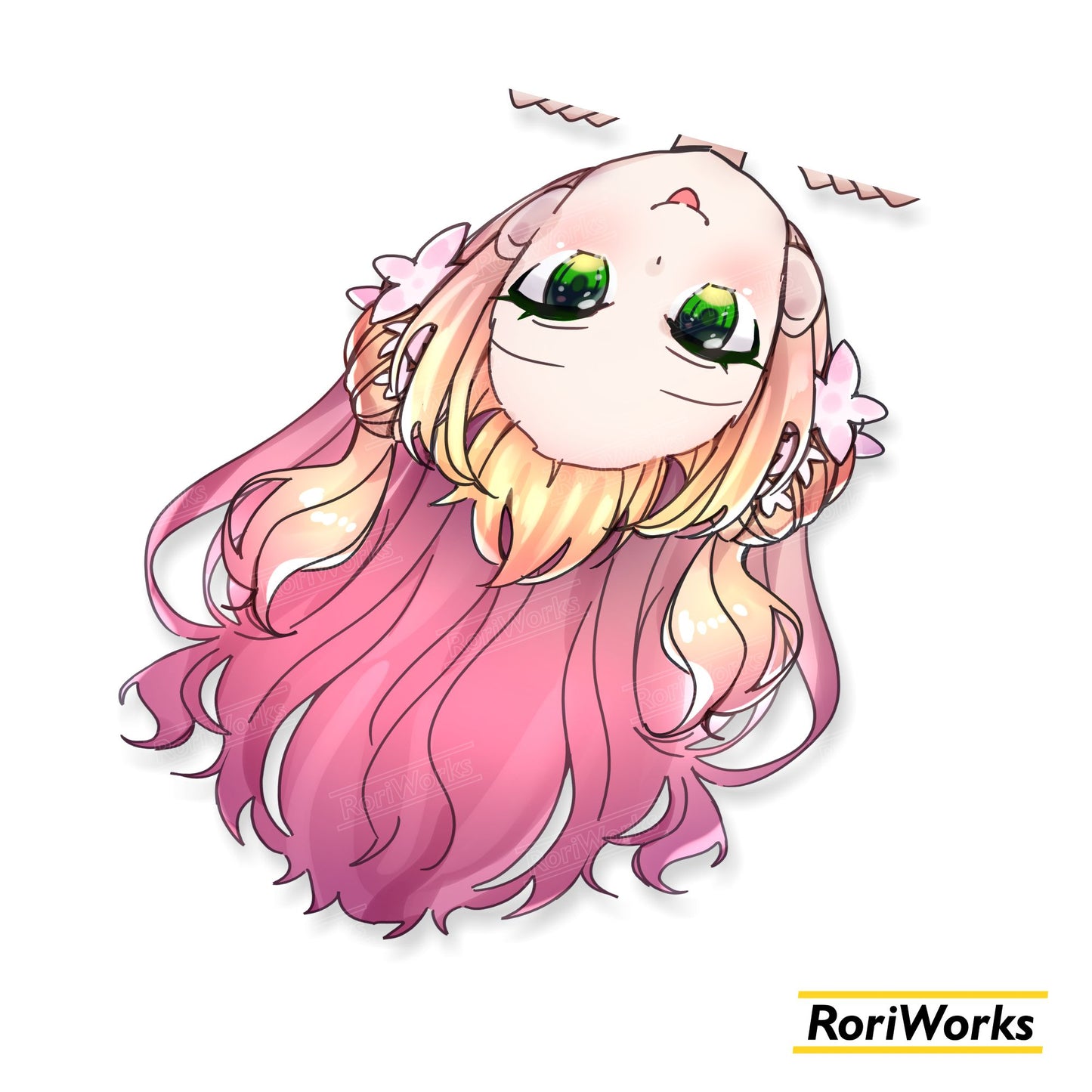 Stiker Intip - Nene Momosuzu