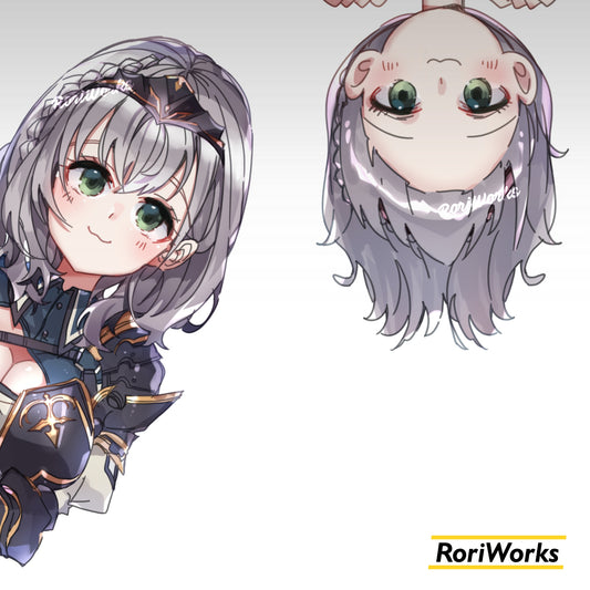 Stiker Intip Noel Shirogane | Hololive