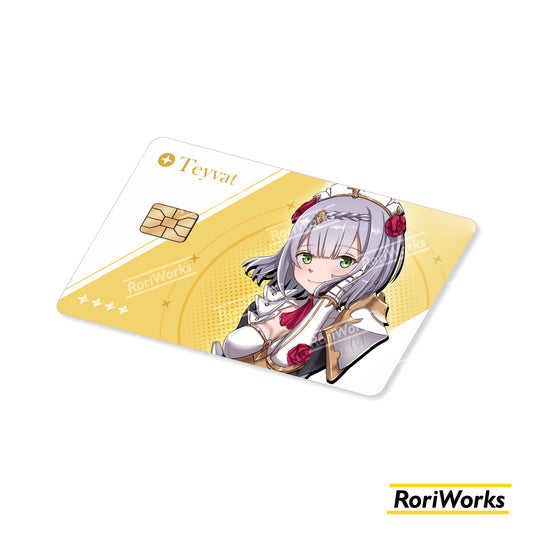 Stiker Kartu - Noelle