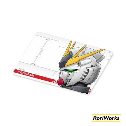 Stiker Kartu - ν Gundam Head