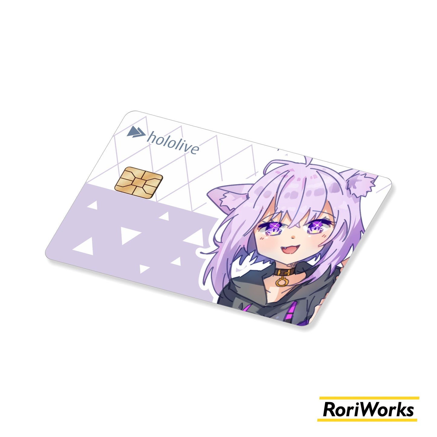 Stiker Kartu - Okayu Nekomata