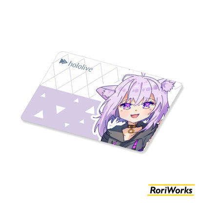 Stiker Kartu - Okayu Nekomata