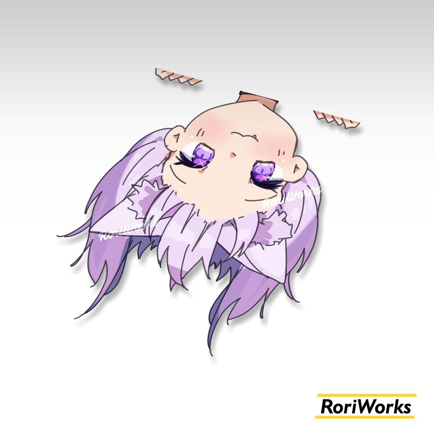 Stiker Intip Okayu Nekomata | Hololive