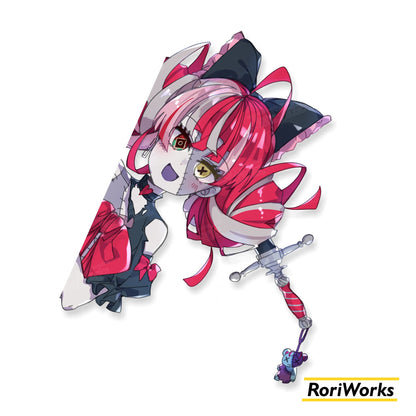 Stiker Intip - Ollie Kureiji
