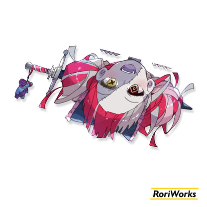 Stiker Intip - Ollie Kureiji