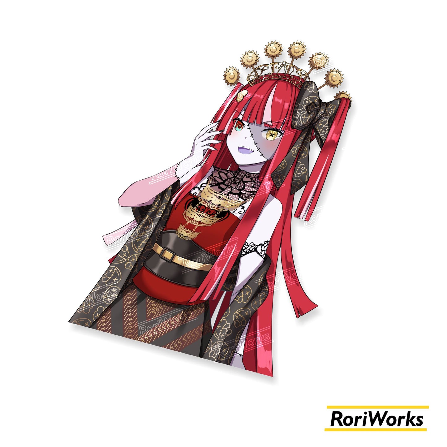 Stiker - Ollie Kureiji (Second Costume)