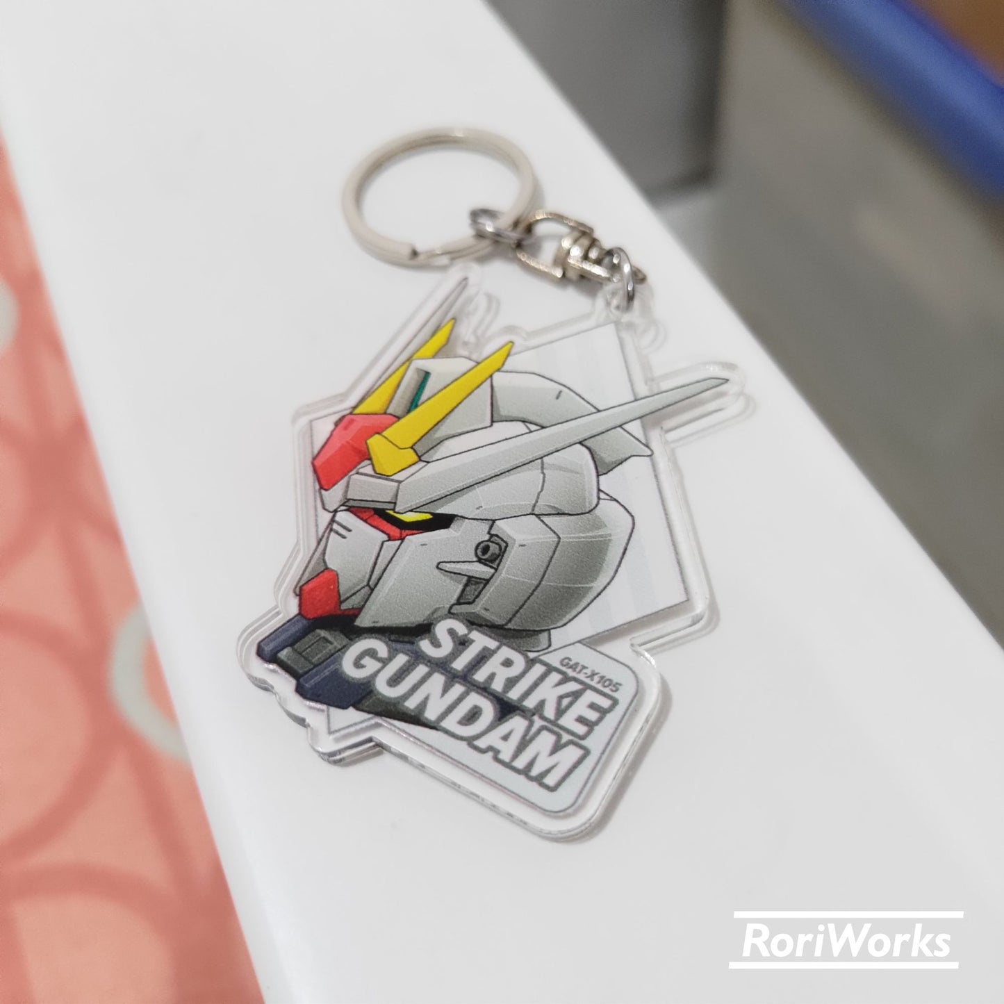 Keychain - Strike Gundam Head