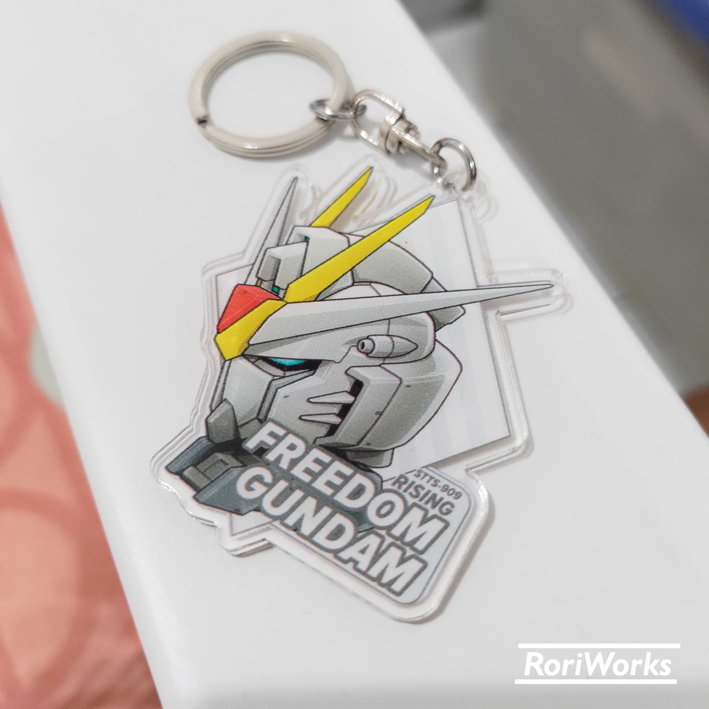 Keychain - Rising Freedom Gundam Head