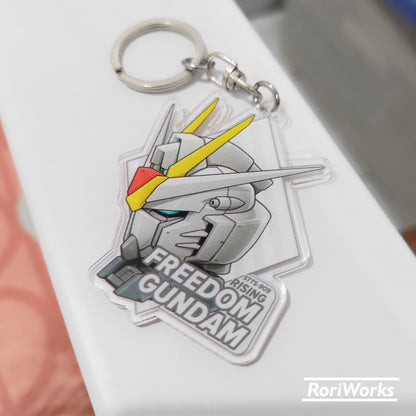 Keychain - Rising Freedom Gundam Head