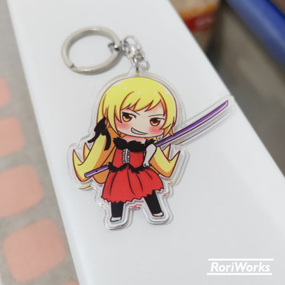 Keychain - Kiss shot