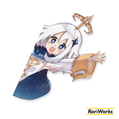 Stiker Intip - Paimon