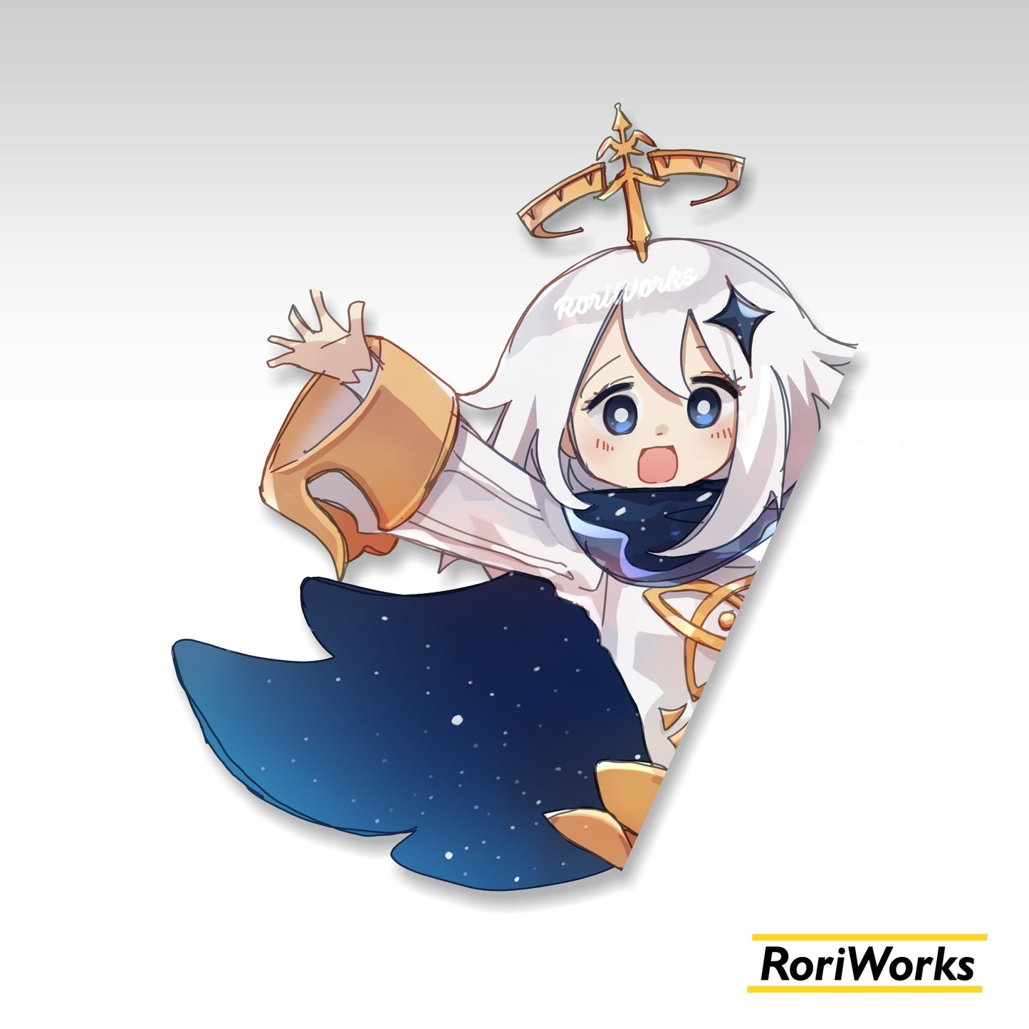 Stiker Intip Paimon | Genshin Impact