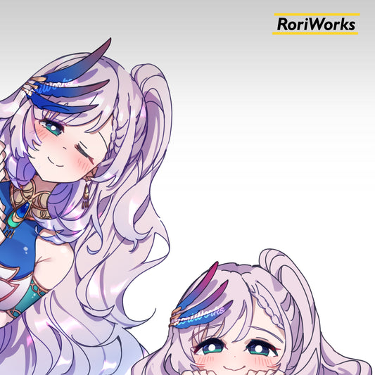 Stiker Intip Reine Pavolia | Hololive