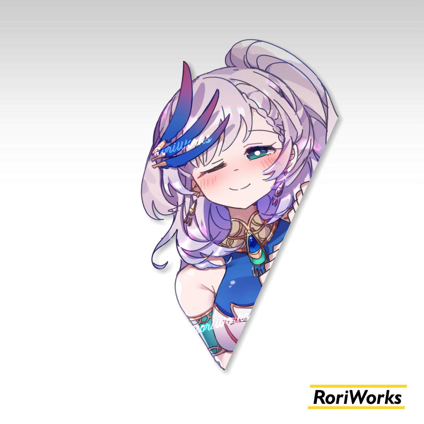 Stiker Intip Reine Pavolia | Hololive
