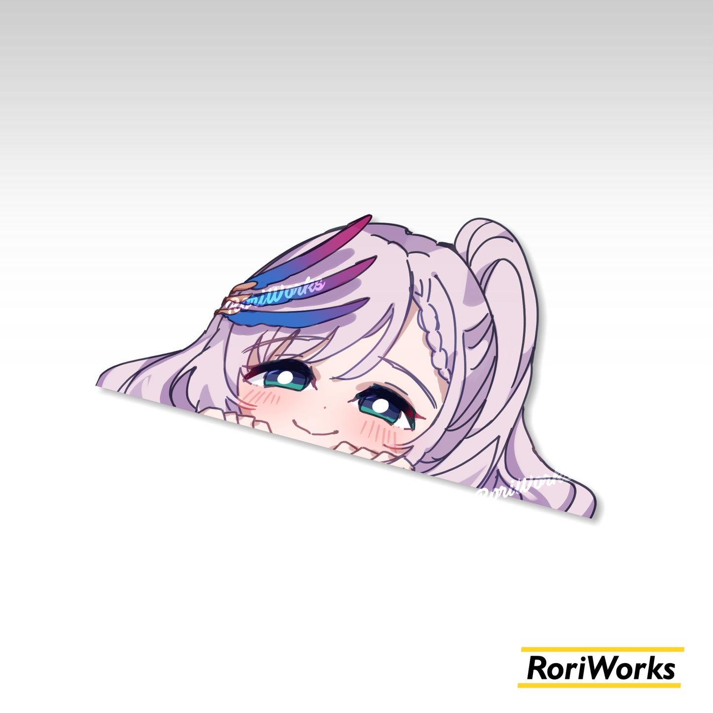 Stiker Intip Reine Pavolia | Hololive