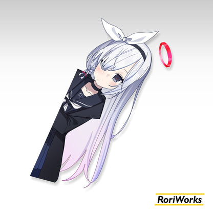 Stiker Intip Plana | Blue Archive