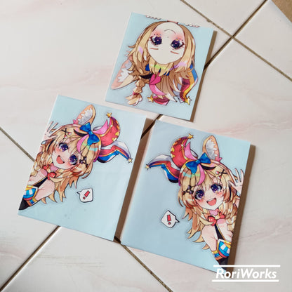 Stiker Intip - Polka Omaru