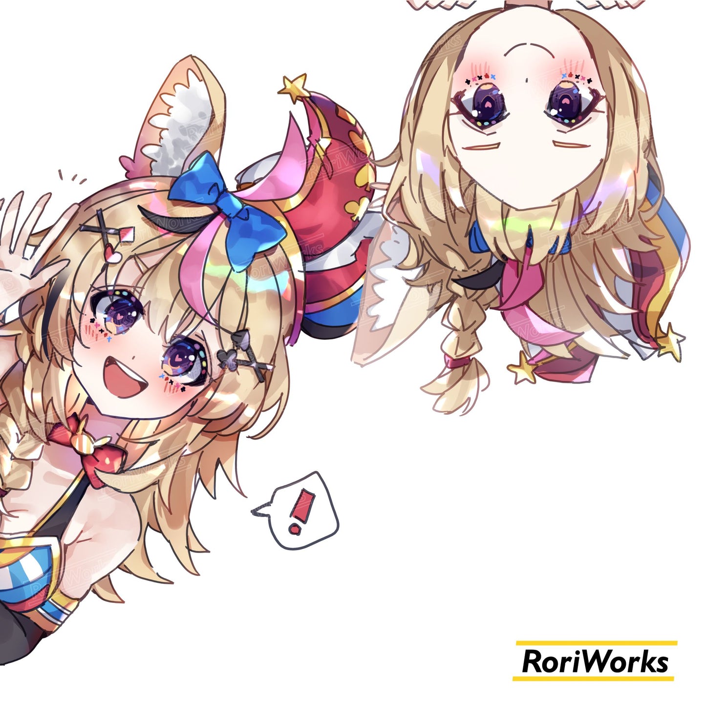 Stiker Intip - Polka Omaru
