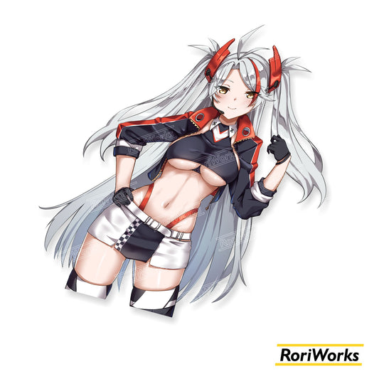 Stiker Prinz Eugen (Race Queen) | Azur Lane