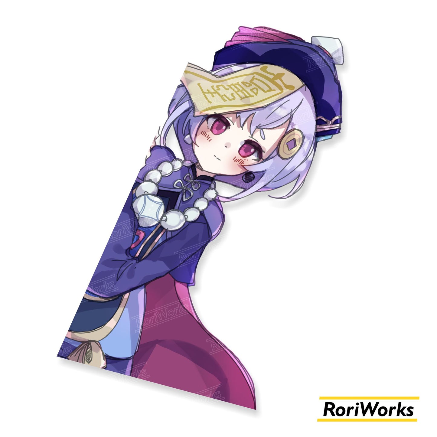 Stiker Intip - Qiqi