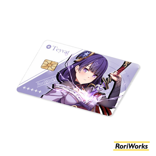 Stiker Kartu - Raiden Shogun