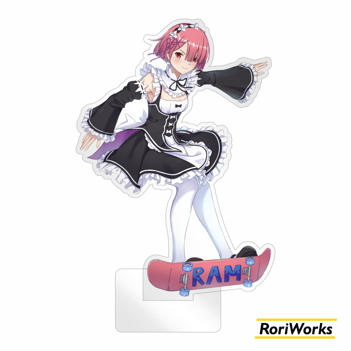 Standee - Ram (Maid on Skate)
