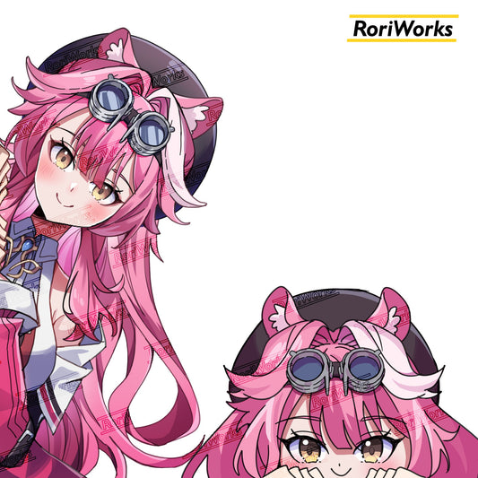 Stiker Intip Raora Panthera | Hololive