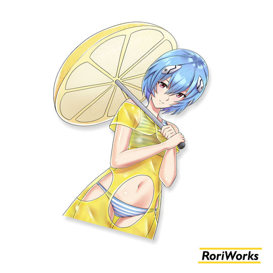 Stiker - Rei Ayanami (Fruit Punch)